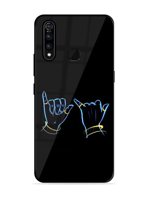 Symbolic Krishna Flute Glossy Metal Phone Cover for Vivo Z1 Pro