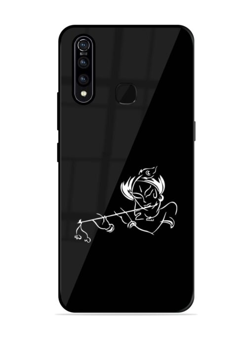 Krishna Flute Glossy Metal Phone Cover for Vivo Z1 Pro Zapvi