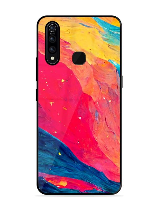 Starry Night Glossy Metal Phone Cover for Vivo Z1 Pro