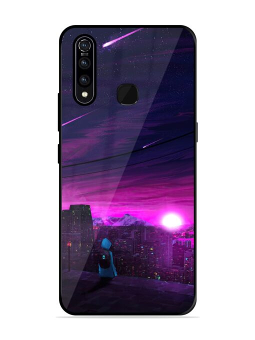 Empty Attempt Glossy Metal Phone Cover for Vivo Z1 Pro Zapvi