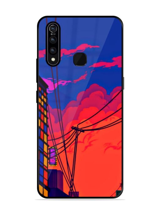 Sky At Morning Glossy Metal Phone Cover for Vivo Z1 Pro Zapvi