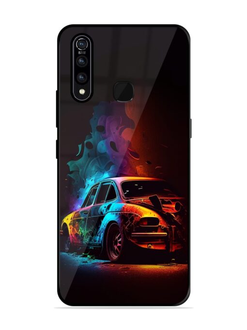 High Classic Car Art Glossy Metal Phone Cover for Vivo Z1 Pro Zapvi