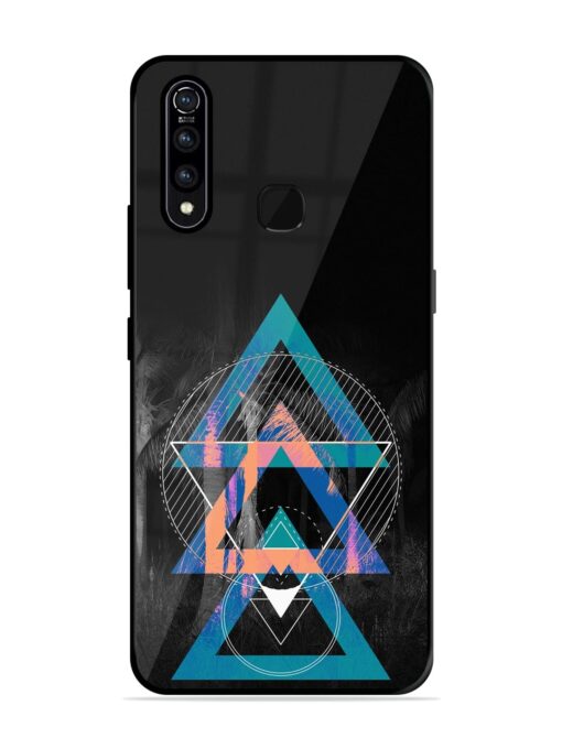 Indie Cross Glossy Metal Phone Cover for Vivo Z1 Pro Zapvi