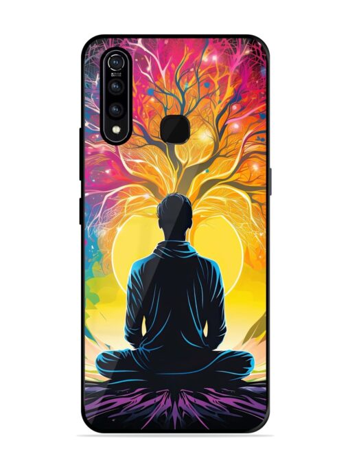 Mind Colourful Glossy Metal Phone Cover for Vivo Z1 Pro Zapvi