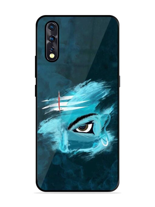 Lord Shiva Glossy Metal Phone Cover for Vivo Z1X Zapvi