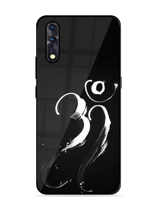 Om Logo Glossy Metal Phone Cover for Vivo Z1X Zapvi