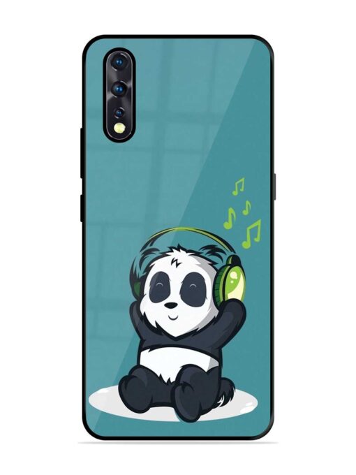 Music Panda Glossy Metal Phone Cover for Vivo Z1X Zapvi