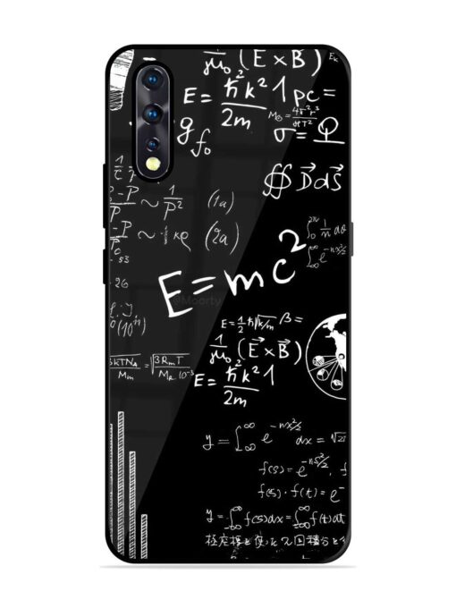 E=Mc2 Mass?Energy Equivalence Glossy Metal Phone Cover for Vivo Z1X Zapvi