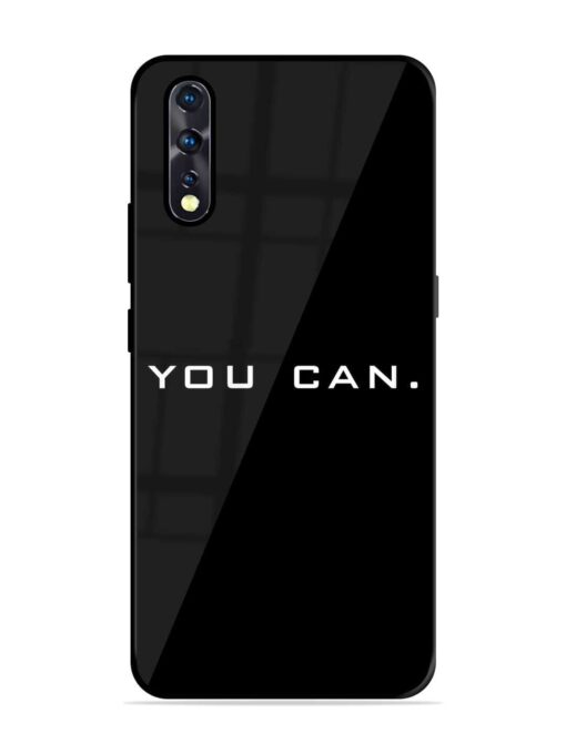 You Can Glossy Metal Phone Cover for Vivo Z1X Zapvi