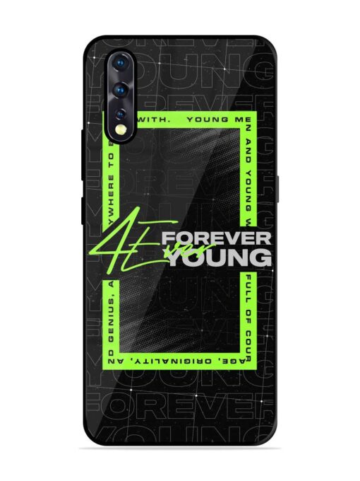 Forever Young Glossy Metal Phone Cover for Vivo Z1X Zapvi