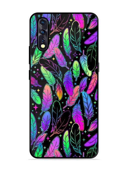 Bright Multi Colored Seamless Glossy Metal Phone Cover for Vivo Z1X Zapvi