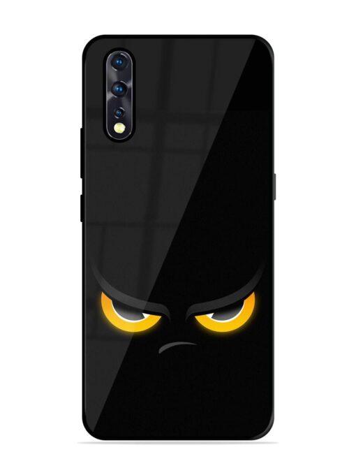 Scary Yellow Eye Glossy Metal TPU Phone Cover for Vivo Z1X Zapvi