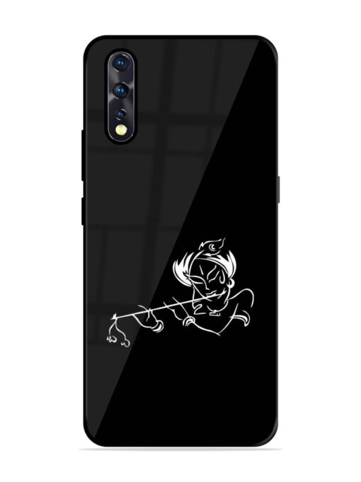 Krishna Flute Glossy Metal Phone Cover for Vivo Z1X Zapvi