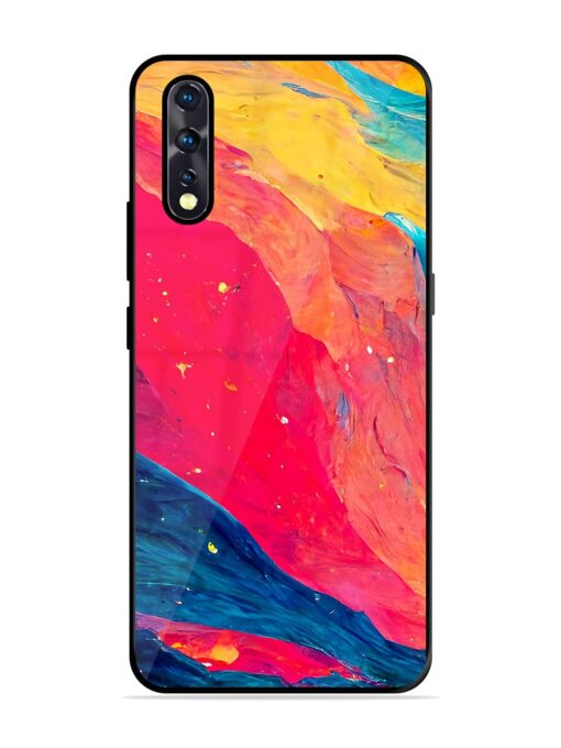 Starry Night Glossy Metal Phone Cover for Vivo Z1X Zapvi