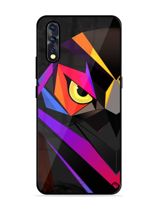 Wpap Owl Glossy Metal Phone Cover for Vivo Z1X Zapvi