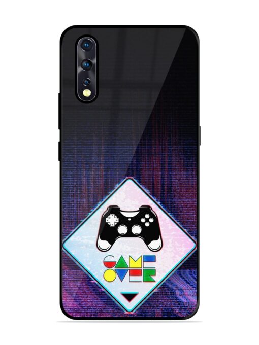 Game Over Glossy Metal Phone Cover for Vivo Z1X Zapvi