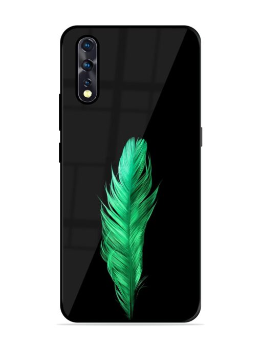 Feather Texture Glossy Metal Phone Cover for Vivo Z1X Zapvi