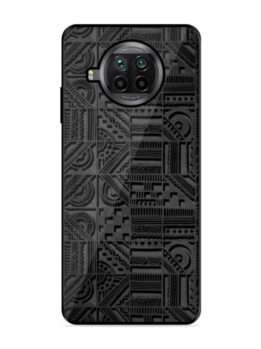 Seamless Pattern Glossy Metal Phone Cover for Xiaomi Mi 10I (5G)