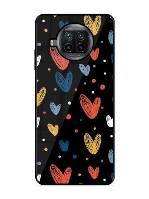 Happy Valentines Day Glossy Metal TPU Phone Cover for Xiaomi Mi 10I (5G) Zapvi