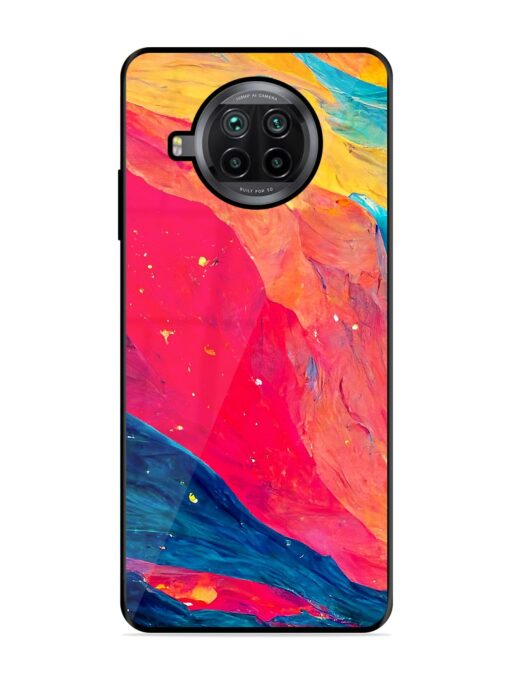 Starry Night Glossy Metal Phone Cover for Xiaomi Mi 10I (5G)