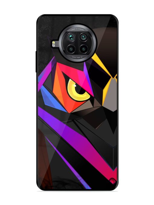 Wpap Owl Glossy Metal Phone Cover for Xiaomi Mi 10I (5G)