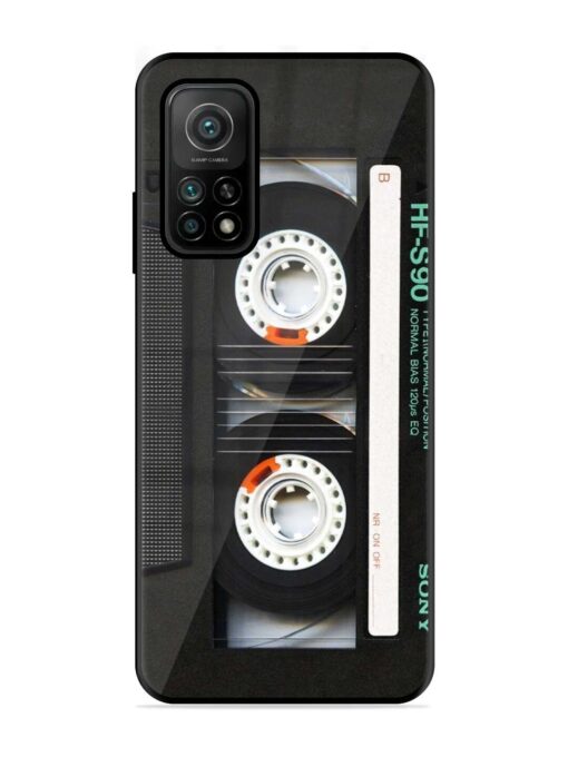 Sony Hf-S90 Cassette Glossy Metal Phone Cover for Xiaomi Mi 10T (5G) Zapvi