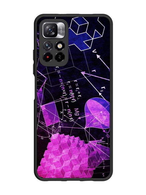 Math Physics Formula Art Glossy Metal Phone Cover for Xiaomi Mi 11I (5G)