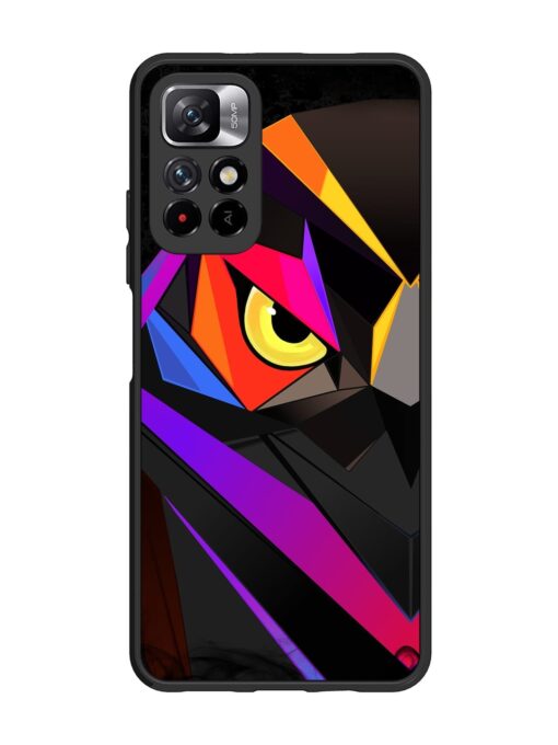 Wpap Owl Glossy Metal Phone Cover for Xiaomi Mi 11I (5G) Zapvi