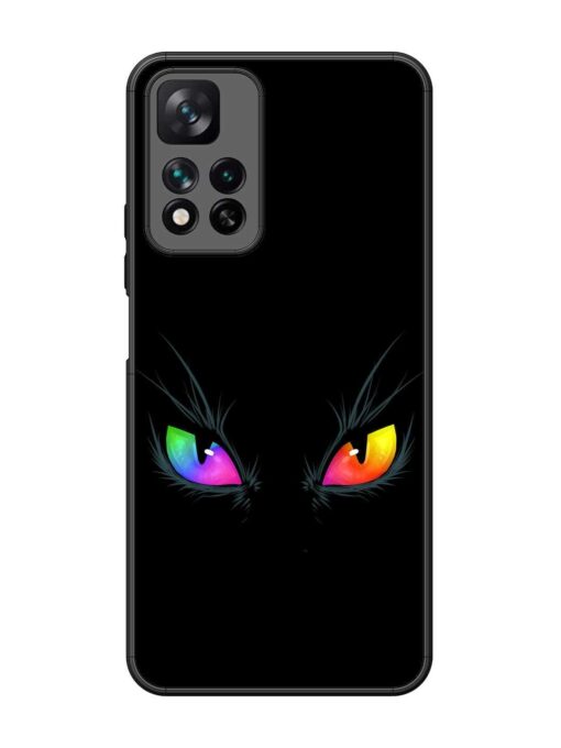 Cat Eyes Glossy Metal Phone Cover for Xiaomi Mi 11I Hypercharge (5G)