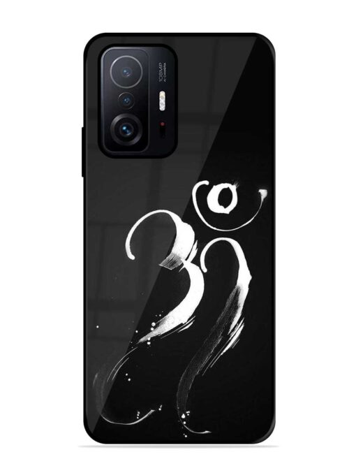 Om Logo Glossy Metal Phone Cover for Xiaomi Mi 11T Pro (5G) Zapvi