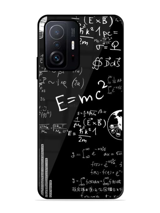 E=Mc2 Mass?Energy Equivalence Glossy Metal Phone Cover for Xiaomi Mi 11T Pro (5G) Zapvi