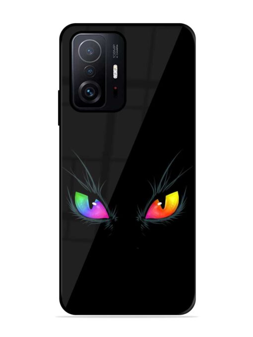 Cat Eyes Glossy Metal Phone Cover for Xiaomi Mi 11T Pro (5G) Zapvi