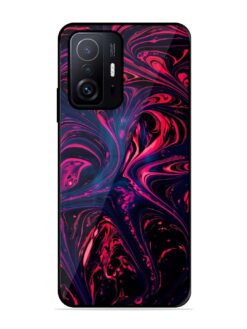 Abstract Background Glossy Metal Phone Cover for Xiaomi Mi 11T Pro (5G)