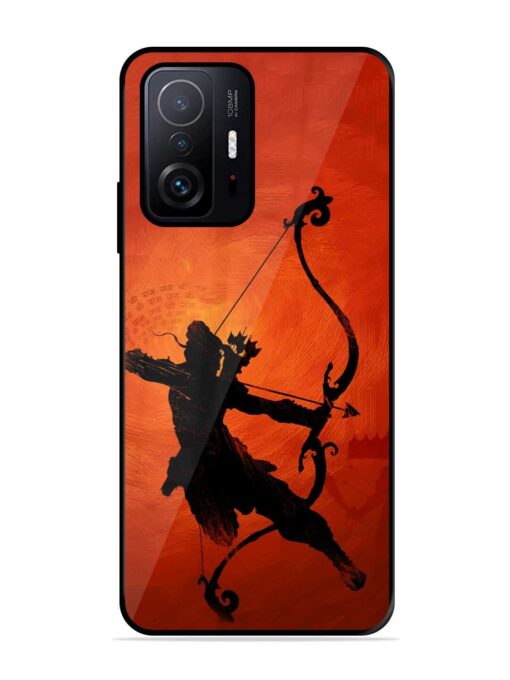 Illustration Lord Rama Glossy Metal Phone Cover for Xiaomi Mi 11T Pro (5G) Zapvi