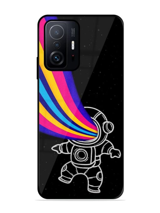 Astronaut Glossy Metal TPU Phone Cover for Xiaomi Mi 11T Pro (5G) Zapvi