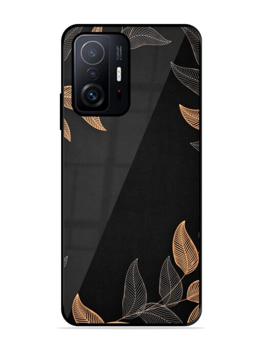 Foliage Art Glossy Metal Phone Cover for Xiaomi Mi 11T Pro (5G) Zapvi