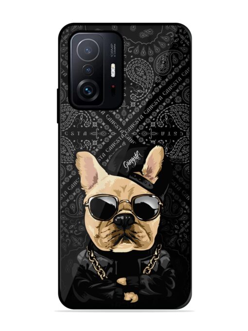 Gangsta Cool Sunmetales Dog Glossy Metal Phone Cover for Xiaomi Mi 11T Pro (5G) Zapvi