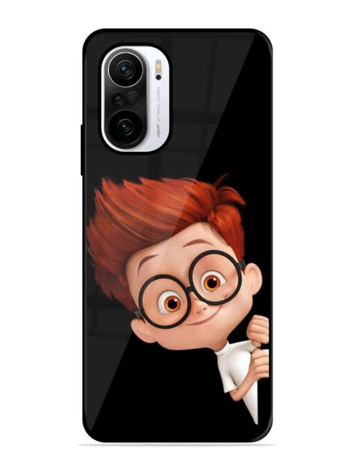 Smart Boy Cartoon Glossy Metal Phone Cover for Xiaomi Mi 11X (5G) Zapvi