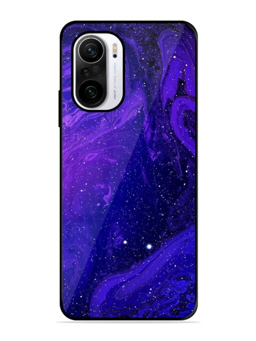 Galaxy Acrylic Abstract Art Glossy Metal Phone Cover for Xiaomi Mi 11X (5G)