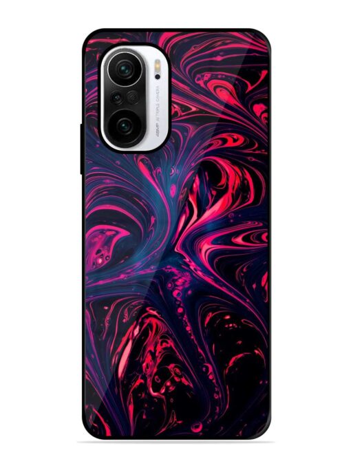 Abstract Background Glossy Metal Phone Cover for Xiaomi Mi 11X (5G) Zapvi