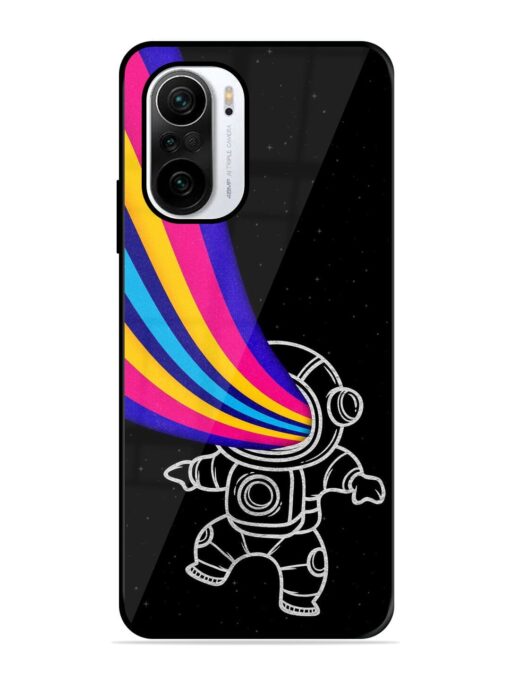 Astronaut Glossy Metal TPU Phone Cover for Xiaomi Mi 11X (5G) Zapvi