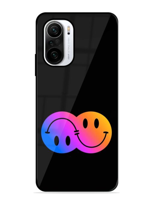 Gradient Smile Art Glossy Metal TPU Phone Cover for Xiaomi Mi 11X (5G) Zapvi