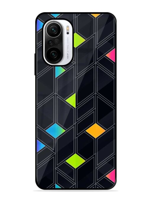 Abstract Mosaic Seamless Glossy Metal Phone Cover for Xiaomi Mi 11X (5G) Zapvi