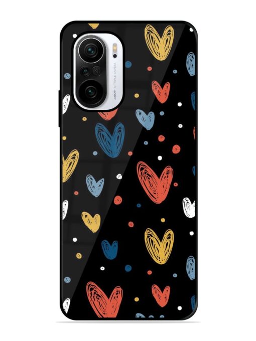 Happy Valentines Day Glossy Metal TPU Phone Cover for Xiaomi Mi 11X (5G) Zapvi