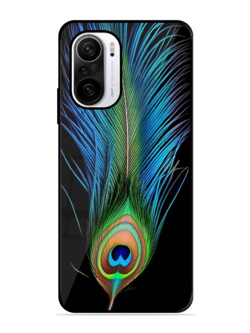 Peacock Feather Glossy Metal TPU Phone Cover for Xiaomi Mi 11X (5G) Zapvi