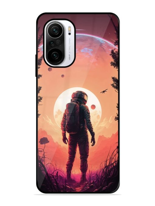 Red Sky At Morning Glossy Metal Phone Cover for Xiaomi Mi 11X (5G) Zapvi