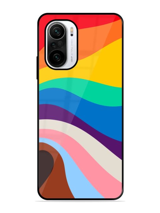 Minimal Pride Art Glossy Metal Phone Cover for Xiaomi Mi 11X (5G) Zapvi