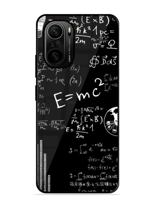 E=Mc2 Mass?Energy Equivalence Glossy Metal Phone Cover for Xiaomi Mi 11X Pro (5G) Zapvi