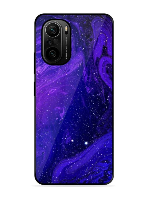 Galaxy Acrylic Abstract Art Glossy Metal Phone Cover for Xiaomi Mi 11X Pro (5G) Zapvi