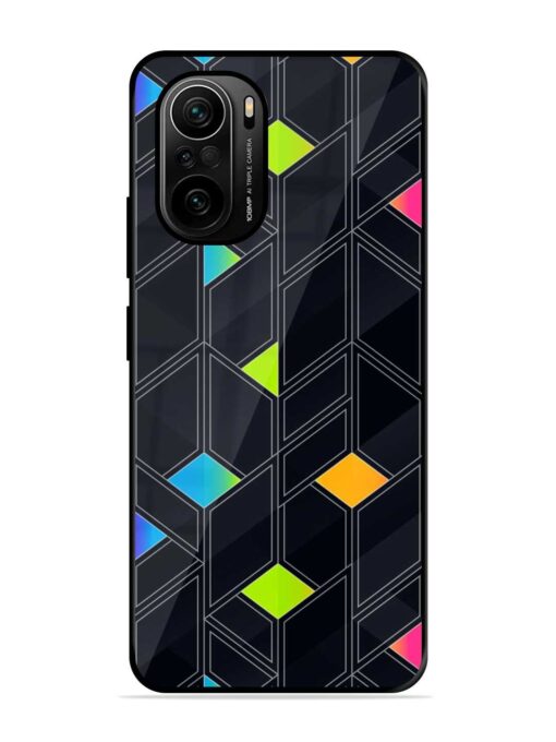 Abstract Mosaic Seamless Glossy Metal Phone Cover for Xiaomi Mi 11X Pro (5G) Zapvi